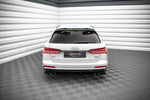 Maxton Parts - Heckspoiler Lippe passend für Audi A6 Avant / A6 Allroad / A6 S-Line Avant / S6 Avant C8 / C8 FL schwarz Hochglanz