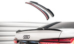 Maxton Parts - Heckspoiler Lippe passend für Audi A6 Limousine C8 / C8 FL schwarz Hochglanz