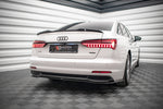 Maxton Parts - Heckspoiler Lippe passend für Audi A6 Limousine C8 / C8 FL schwarz Hochglanz