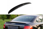 Maxton Parts - Heckspoiler Lippe passend für Audi A6 S-line C6 Limousine schwarz Hochglanz