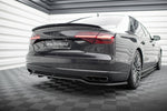 Maxton Parts - Heckspoiler Lippe passend für Audi A8 D4 schwarz Hochglanz