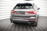 Maxton Parts - Heckspoiler Lippe passend für Audi Q3 S-Line SUV F3 schwarz Hochglanz