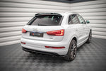 Maxton Parts - Heckspoiler Lippe passend für Audi Q3 Sport 8U FL / S-Line 8U schwarz Hochglanz