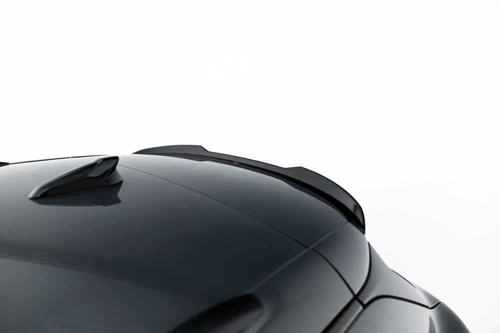 Maxton Parts - Heckspoiler Lippe passend für Audi Q6 e-tron Standard / S-Line / SQ6 e-tron SUV Mk1 schwarz Hochglanz