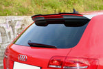 Maxton Parts - Heckspoiler Lippe passend für Audi RS3 8P schwarz Hochglanz