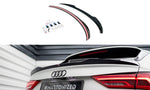 Maxton Parts - Heckspoiler Lippe passend für Audi RSQ3 / Q3 S-Line / Q3 Sportback F3 schwarz Hochglanz