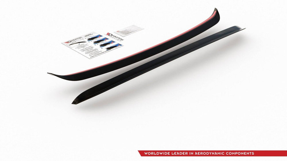 Maxton Parts - Heckspoiler Lippe passend für Audi S3 8L schwarz Hochglanz