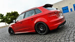 Maxton Parts - Heckspoiler Lippe passend für Audi S3 / A3 S-Line 8V / 8V FL Hatchback / Sportback schwarz Hochglanz