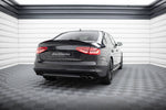Maxton Parts - Heckspoiler Lippe passend für Audi S4 B8 FL Limousine schwarz Hochglanz