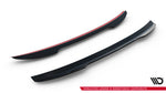 Maxton Parts - Heckspoiler Lippe passend für Audi S5 Coupe / A5 S-Line Coupe 8T / 8T FL schwarz Hochglanz