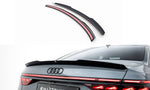 Maxton Parts - Heckspoiler Lippe passend für Audi S8 / A8 S-Line D5 FL schwarz Hochglanz
