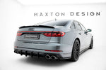 Maxton Parts - Heckspoiler Lippe passend für Audi S8 / A8 S-Line D5 FL schwarz Hochglanz