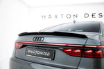 Maxton Parts - Heckspoiler Lippe passend für Audi S8 / A8 S-Line D5 FL schwarz Hochglanz