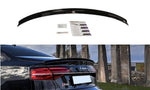 Maxton Parts - Heckspoiler Lippe passend für Audi S8 D4 FL schwarz Hochglanz