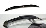 Maxton Parts - Heckspoiler Lippe passend für Audi TT RS 8J schwarz Hochglanz