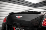 Maxton Parts - Heckspoiler Lippe passend für Bentley Continental GT V8 S Mk2 schwarz Hochglanz