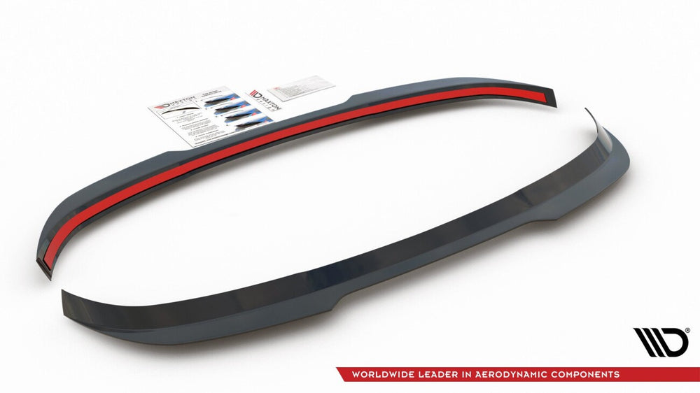 Maxton Parts - Heckspoiler Lippe passend für BMW 1er F40 M-Paket schwarz Hochglanz
