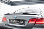 Maxton Parts - Heckspoiler Lippe passend für BMW 3er M-Paket Coupe E92 schwarz Hochglanz