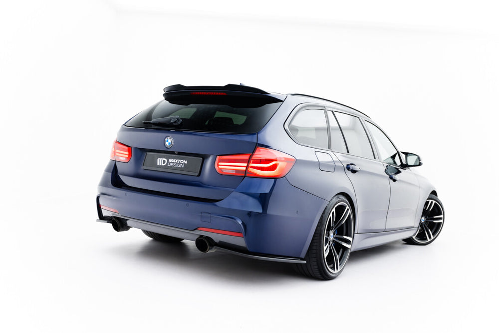 Maxton Parts - Heckspoiler Lippe passend für BMW 3er M-Paket Touring F31 / F31 FL schwarz Hochglanz