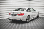 Maxton Parts - Heckspoiler Lippe passend für BMW 4er F32 schwarz Hochglanz