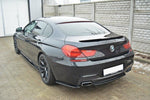 Maxton Parts - Heckspoiler Lippe passend für BMW 6er Gran Coupe M Paket schwarz Hochglanz