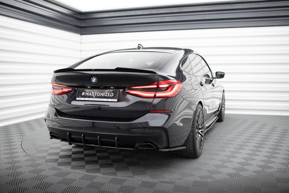 Maxton Parts - Heckspoiler Lippe passend für BMW 6er GT G32 M-Paket schwarz Hochglanz