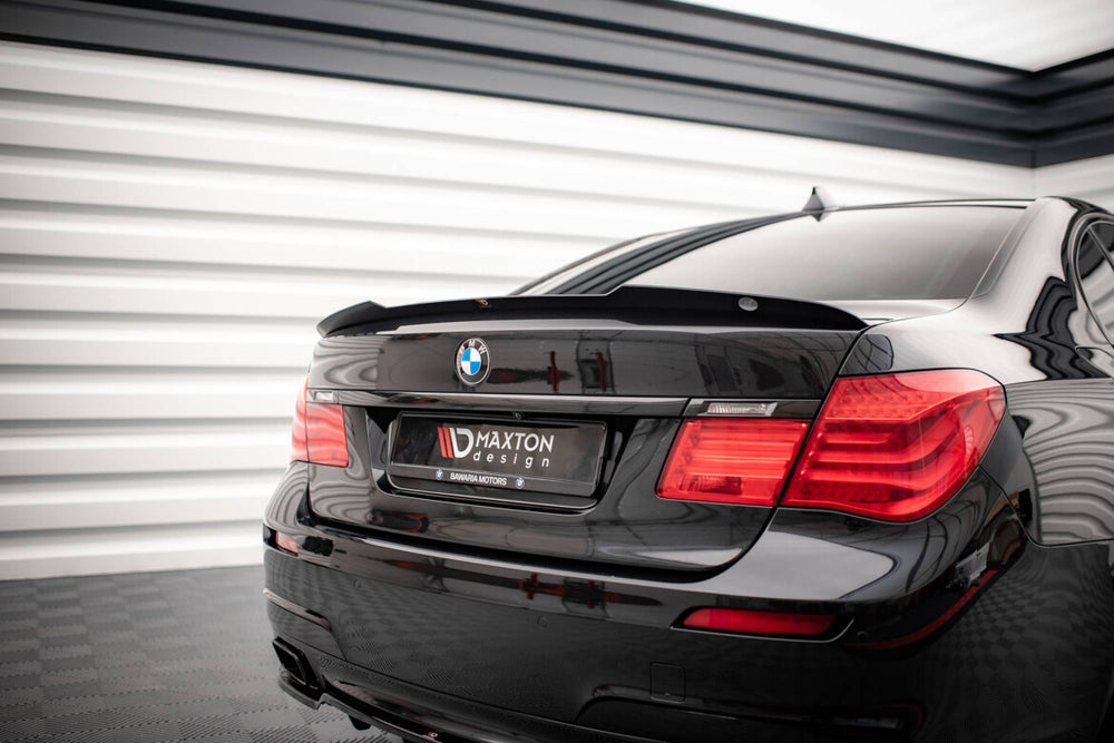 Maxton Parts - Heckspoiler Lippe passend für BMW 7 M-Paket F01 schwarz Hochglanz