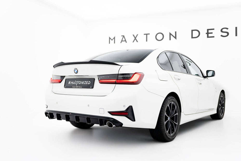 Maxton Parts - Heckspoiler Lippe passend für BMW M340i / 3 M-Paket / M3 Limousine G20 schwarz Hochglanz