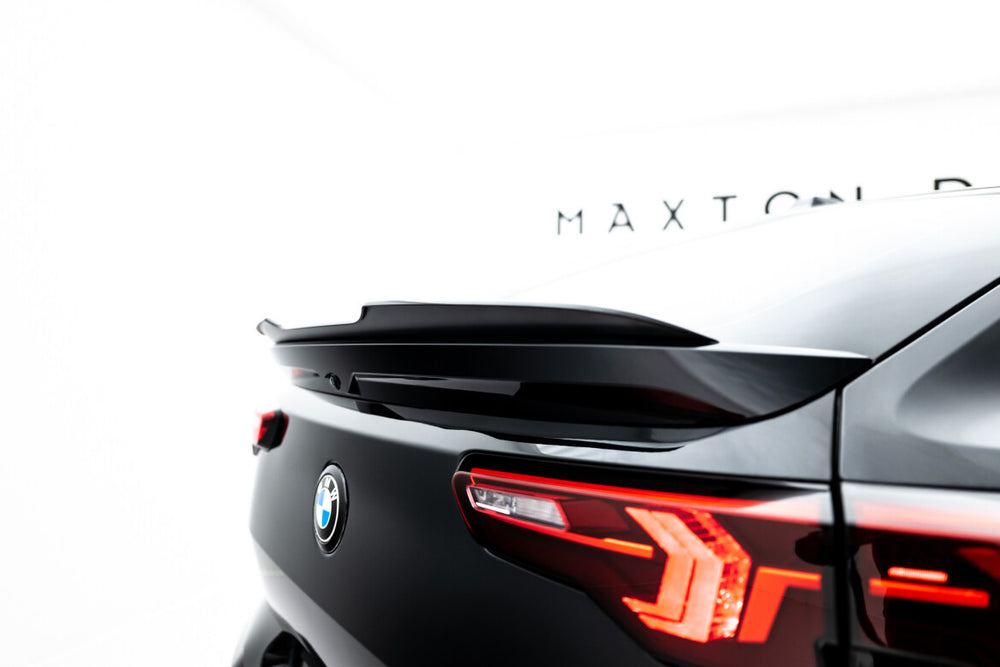 Maxton Parts - Heckspoiler Lippe passend für BMW X2 M-Paket / iX2 U10 schwarz Hochglanz