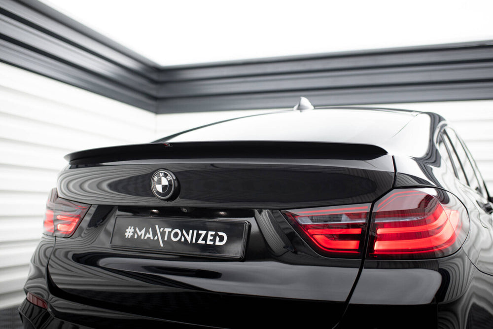 Maxton Parts - Heckspoiler Lippe passend für BMW X4 M Paket schwarz Hochglanz