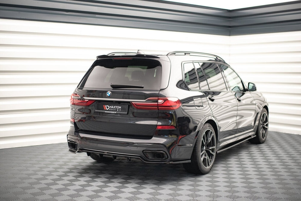 Maxton Parts - Heckspoiler Lippe passend für BMW X7 M-Paket G07 schwarz Hochglanz