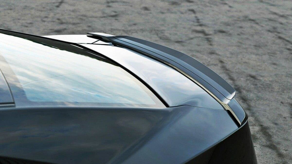 Maxton Parts - Heckspoiler Lippe passend für Chevrolet Camaro SS Mk5 schwarz Hochglanz