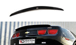 Maxton Parts - Heckspoiler Lippe passend für Chevrolet Camaro SS Mk5 schwarz Hochglanz