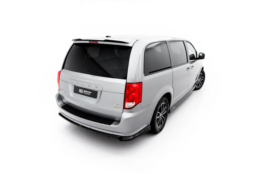 Maxton Parts - Heckspoiler Lippe passend für Dodge Grand Caravan Mk5 Facelift schwarz Hochglanz