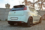 Maxton Parts - Heckspoiler Lippe passend für Fiat Grande Punto ABARTH schwarz Hochglanz