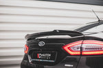 Maxton Parts - Heckspoiler Lippe passend für Ford Mondeo Mk5 schwarz Hochglanz