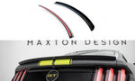 Maxton Parts - Heckspoiler Lippe passend für Ford Mustang / Mustang GT Mk6 schwarz Hochglanz
