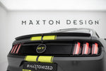 Maxton Parts - Heckspoiler Lippe passend für Ford Mustang / Mustang GT Mk6 schwarz Hochglanz