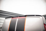 Maxton Parts - Heckspoiler Lippe passend für Ford Transit Custom Mk1 schwarz Hochglanz
