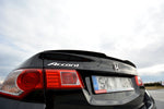 Maxton Parts - Heckspoiler Lippe passend für Honda Accord MK8. CU-Serie vor FL Limo schwarz Hochglanz