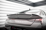 Maxton Parts - Heckspoiler Lippe passend für Hyundai Elantra Mk7 schwarz Hochglanz