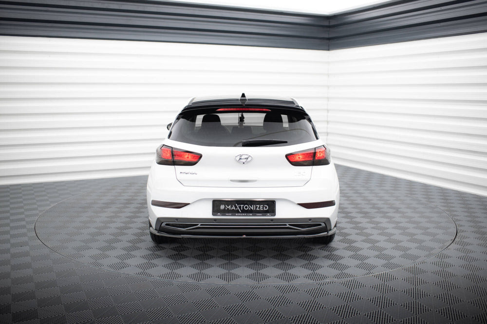 Maxton Parts - Heckspoiler Lippe passend für Hyundai I30 MK3 Hatchback schwarz Hochglanz