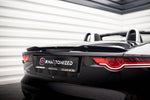 Maxton Parts - Heckspoiler Lippe passend für Jaguar F-Type Mk1 FL schwarz Hochglanz