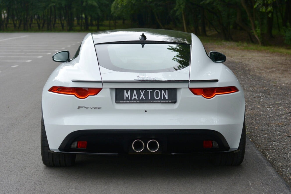 Maxton Parts - Heckspoiler Lippe passend für Jaguar F-TYPE schwarz Hochglanz