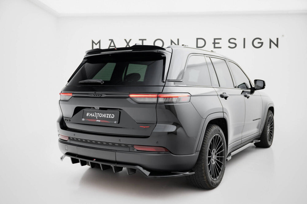 Maxton Parts - Heckspoiler Lippe passend für Jeep Grand Cherokee Trailhawk Mk5 schwarz Hochglanz