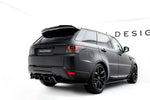 Maxton Parts - Heckspoiler Lippe passend für Land Rover Range Rover Sport Mk2 schwarz Hochglanz