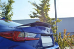 Maxton Parts - Heckspoiler Lippe passend für Lexus RC F schwarz Hochglanz