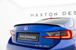 Maxton Parts - Heckspoiler Lippe passend für Lexus RC Mk1 schwarz Hochglanz