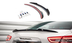 Maxton Parts - Heckspoiler Lippe passend für Maserati Ghibli Modena Mk3 FL schwarz Hochglanz