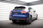 Maxton Parts - Heckspoiler Lippe passend für Maserati Levante Mk1 schwarz Hochglanz